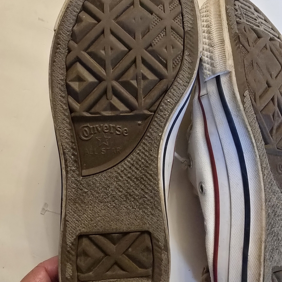 Converse Womens White All Star Sneakers - Picture 6 of 8